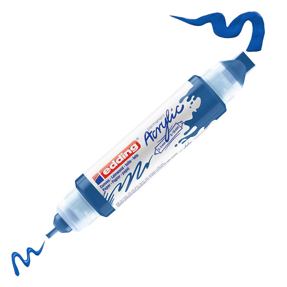 edding 5400 Acrylic 3D Double Liner - Premium Paint Marker for DIY Crafts, Signage & Art Projects - Perfect for Glass, Metal, Wood & Canvas Surfaces