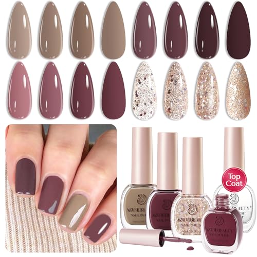 Brown Purple Nude