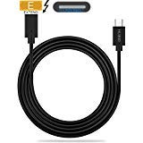 6ft USB C Extension Cable - USB 3.1 Type C Male to Female Extender for Fast Charging & Data Transfer, Compatible with Nintendo Switch, MacBook, Samsung Galaxy & USB C Hubs - Perfect for Gaming, Office & Travel Accessories