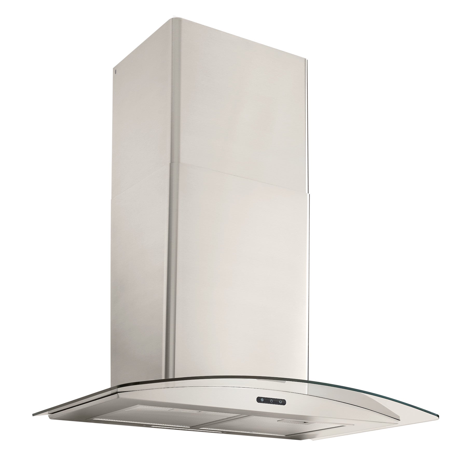 Broan 30-Inch Stainless Steel Range Hood 400 CFM with Curved Glass Chimney - EW4630SS - Perfect for Modern Kitchen Ventilation & Smoke Removal