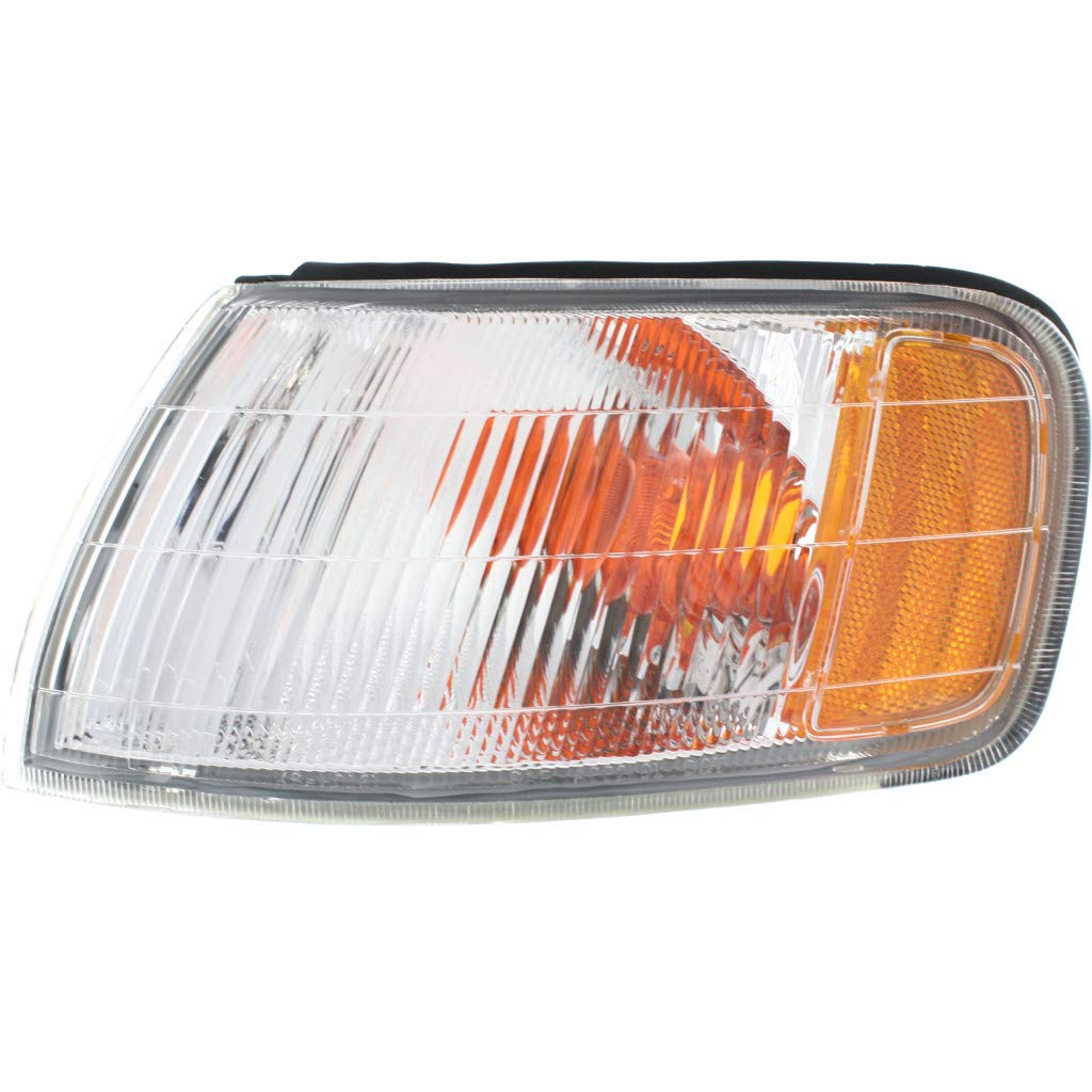 1995-1998 Honda Odyssey Driver Side Park/Signal/Side Marker Light Assembly with Lamps - Replaces OEM 33351-SX0-A01 - Perfect for Night Driving & Vehicle Safety Upgrades