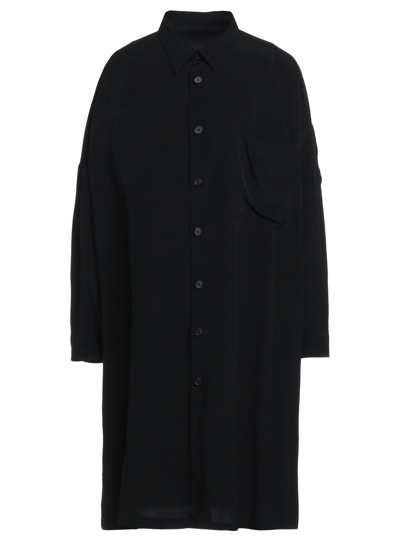 Elegant Crepe de Chine Back Yoke Zip Coat for Women – Perfect for Office Wear, Evening Outfits & Fall Layering