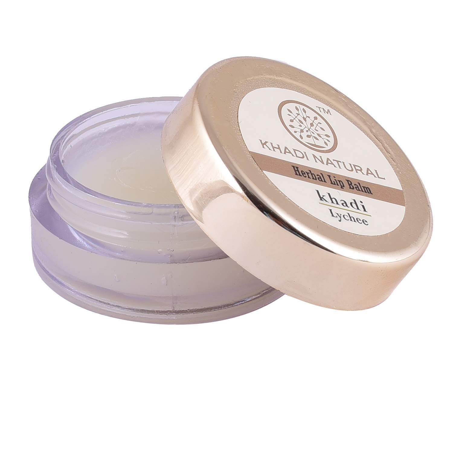 Khaddi Natural Lychee Lip Balm with Beeswax & Shea Butter - Moisturizing Lip Care for Dry, Chapped Lips - Vegan, Chemical-Free, Unisex Lip Balm (0.17oz) - Perfect for Daily Hydration & Winter Lip Protection