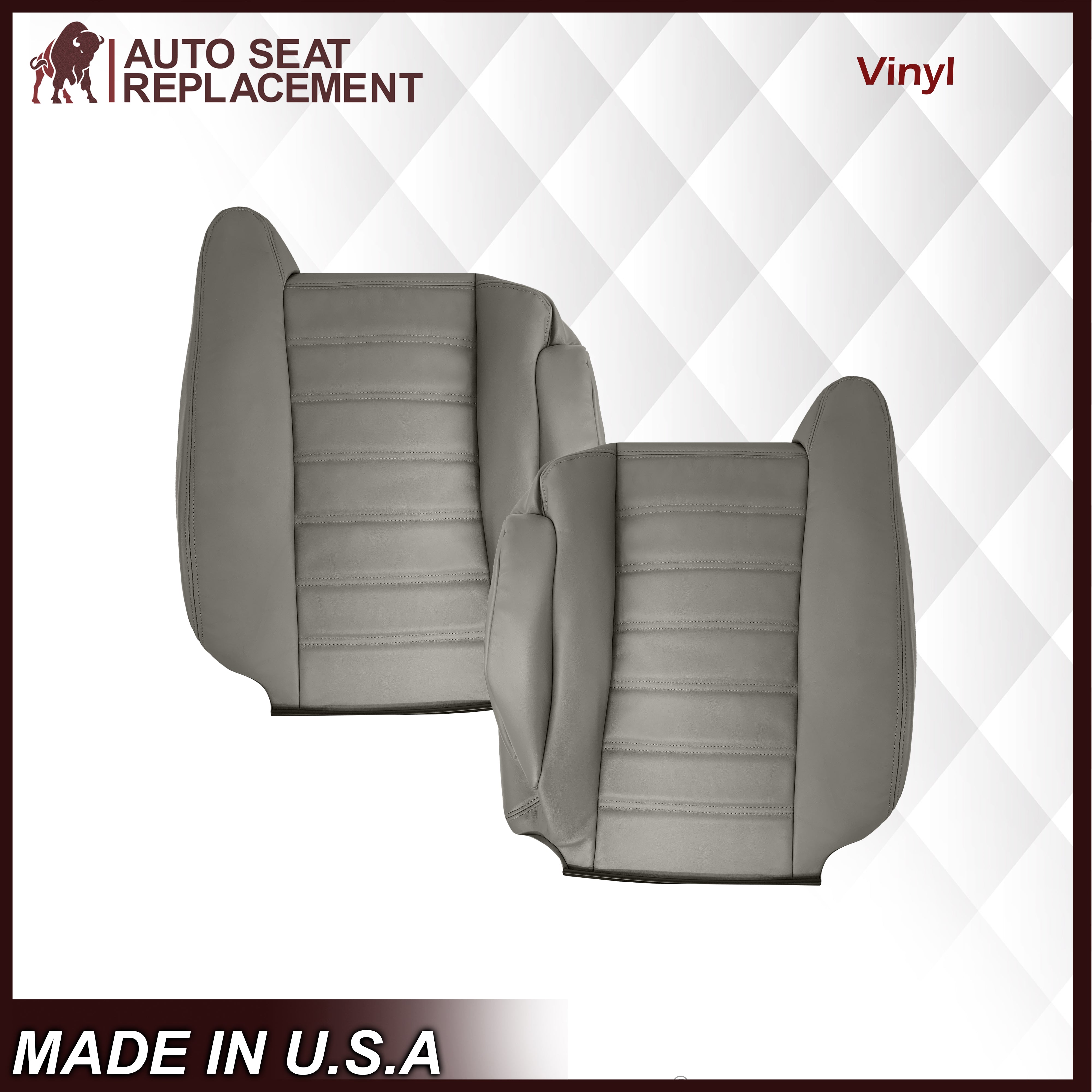 2003-2007 Hummer H2 SUV & SUT Premium Leather/Vinyl Seat Covers - Durable Custom Fit for Off-Road Adventures & Daily Driving