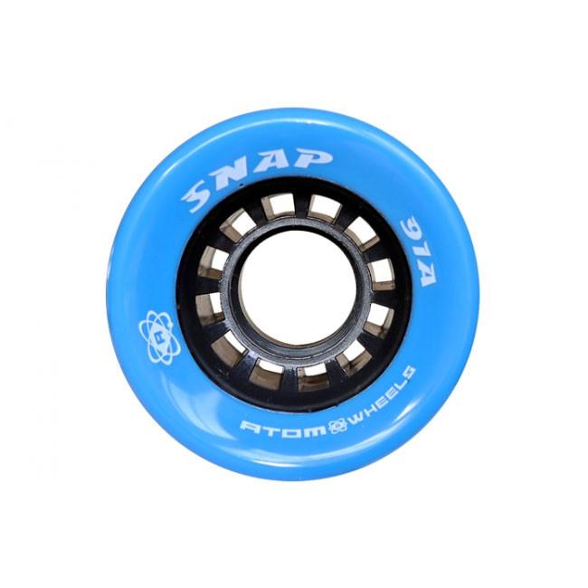 Atom Snap Wheels 60mm 4-Pack - High Performance Skateboard Wheels for Smooth Riding | Perfect for Street Skating, Park Tricks & Commuting