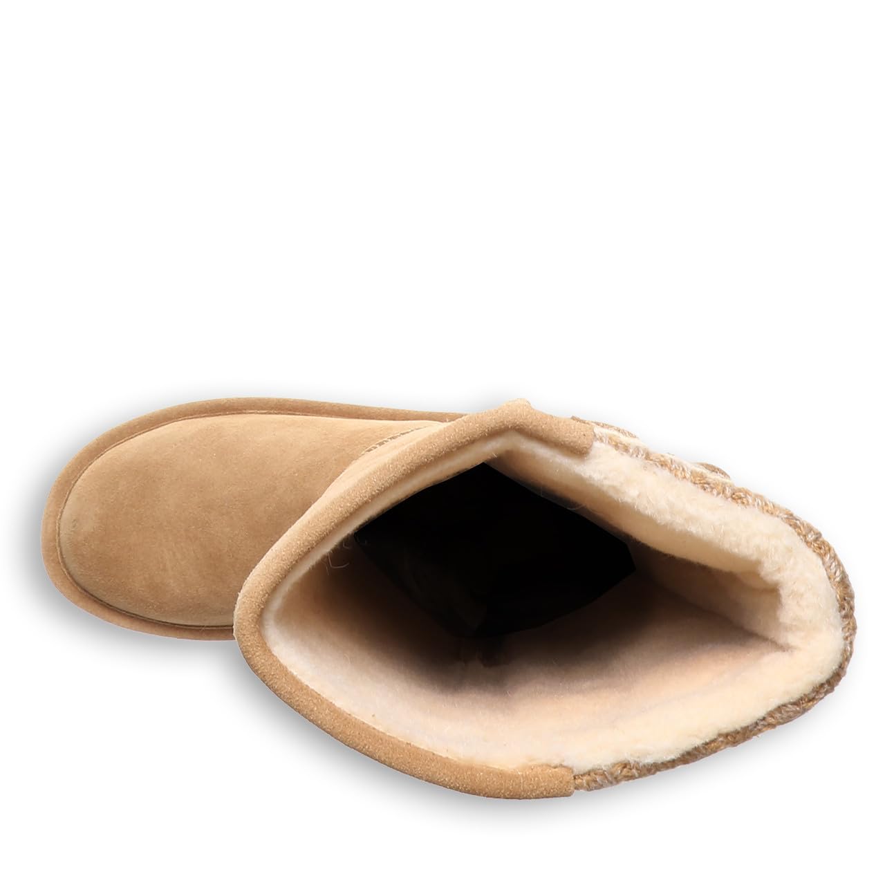 BEARPAW Women's Boshie Tall Winter Boots - Classic Suede Slip-On Ankle Boots for Women | Comfortable & Warm Snow Boots | Perfect for Casual Outfits, Winter Hiking & Cold Weather Fashion