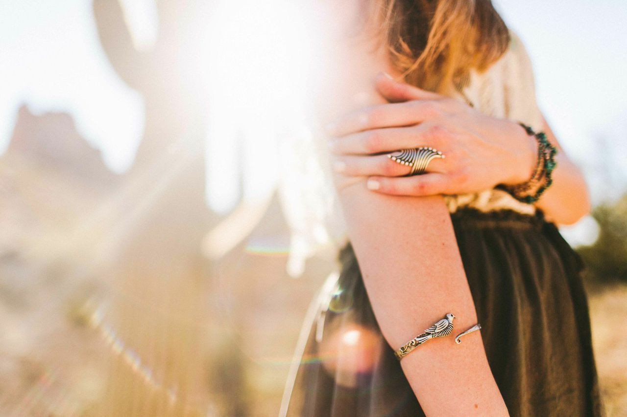 Hill Tribe Peace Dove Bracelet - Handmade Silver Jewelry for Women - Boho Chic Friendship Gift - Perfect for Yoga, Meditation & Spiritual Healing