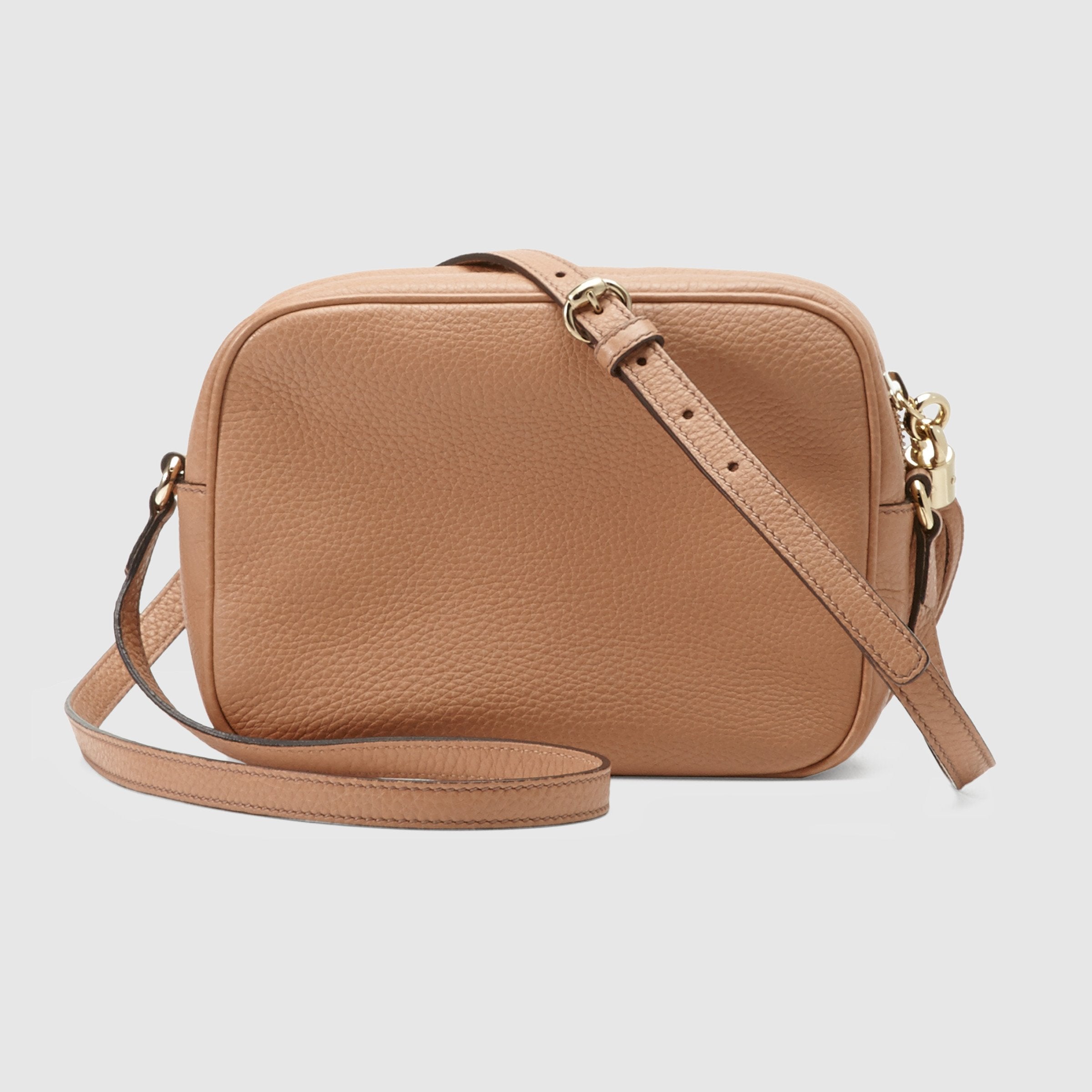 Gucci Soho Small Leather Disco Bag in Rose Beige | Crossbody Purse for Women | Perfect for Date Night, Parties & Everyday Use