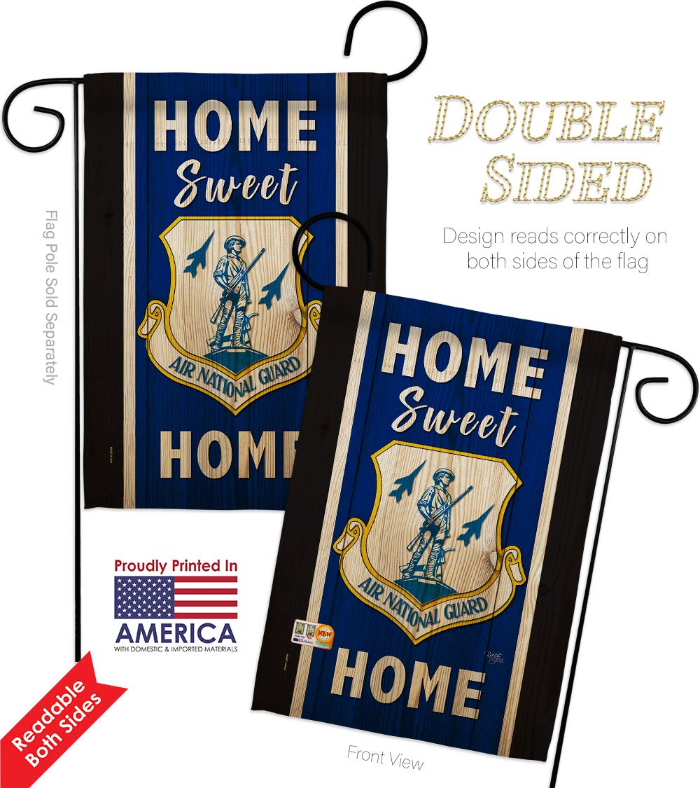 Double-Sided USA Made 28x40 Inch Military Garden Flag - Armed Forces, Rangers & Veteran Home Decor for Yard, Patio & Outdoor Display - Patriotic Gift for Memorial Day, Veterans Day & Military Appreciation