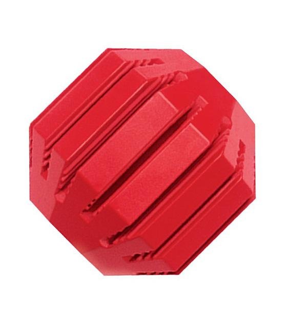 Kong Dental Stuff A Ball Dog Toy - Durable Chew Toy for Dogs, Promotes Dental Health - Perfect for Playtime, Training, and Anxiety Relief