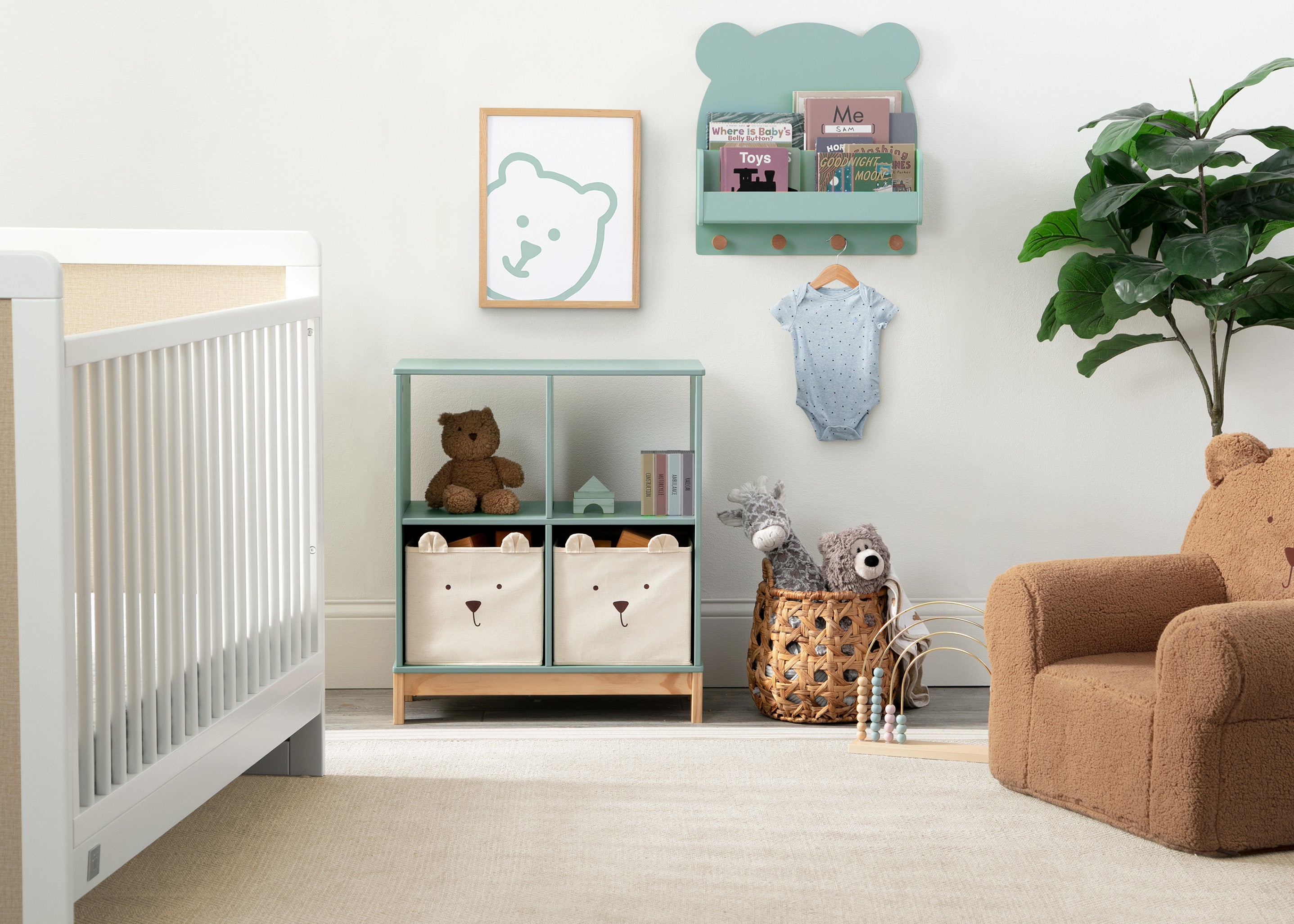 Brannan Bear Wall Shelf with 4 Hooks - Rustic Wooden Floating Shelf for Entryway, Bathroom & Bedroom Organization - Perfect for Hanging Coats, Towels & Decor