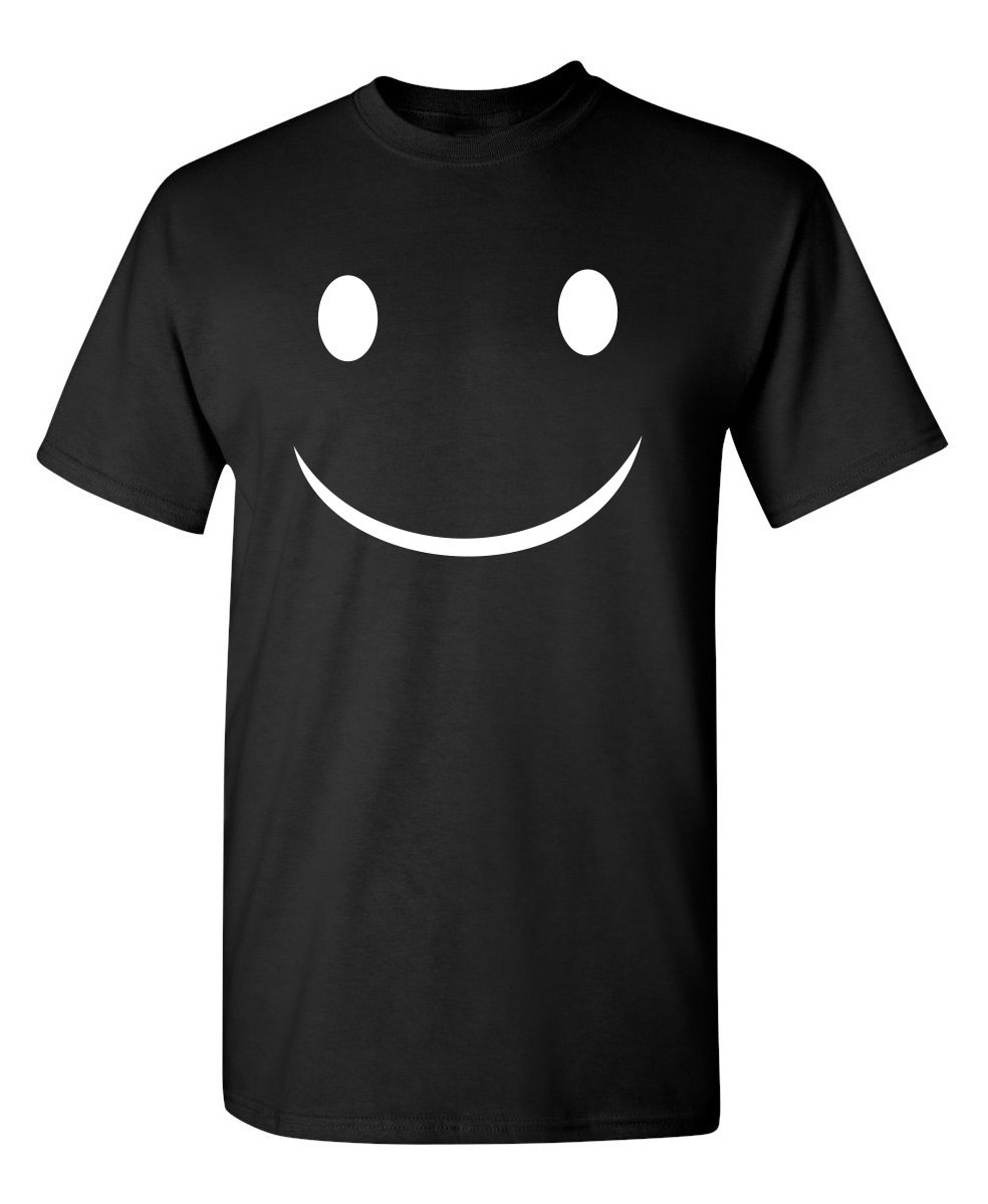 Funny Sarcastic Smile Graphic T-Shirt for Kids & Youth - Trendy Novelty Tee for School, Parties & Casual Wear
