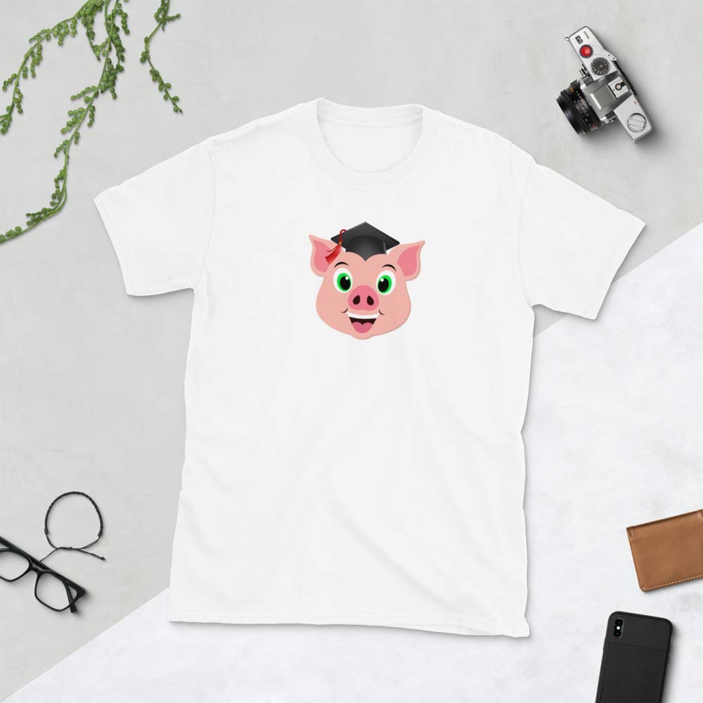 Funny Graduation Pig T-Shirt - Class of 2021 Graduation Gift for High School, College, Masters & PhD Grads - Perfect for Graduation Parties & Celebrations