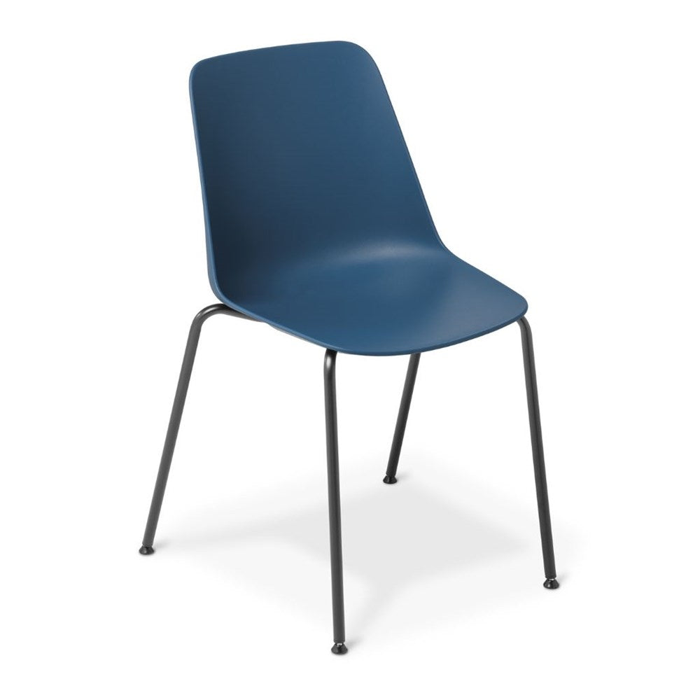 Max 4 Leg Chair - Sturdy and Durable Dining Chairs for Home & Office - Perfect for Kitchen, Dining Room, Restaurant and Outdoor Use