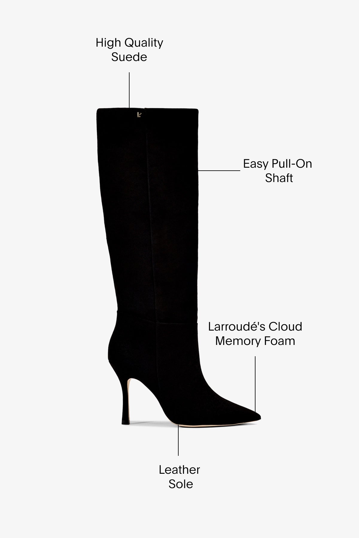 Kate Women's Black Suede Ankle Boots - Stylish & Comfortable for Fall, Winter & Casual Outings