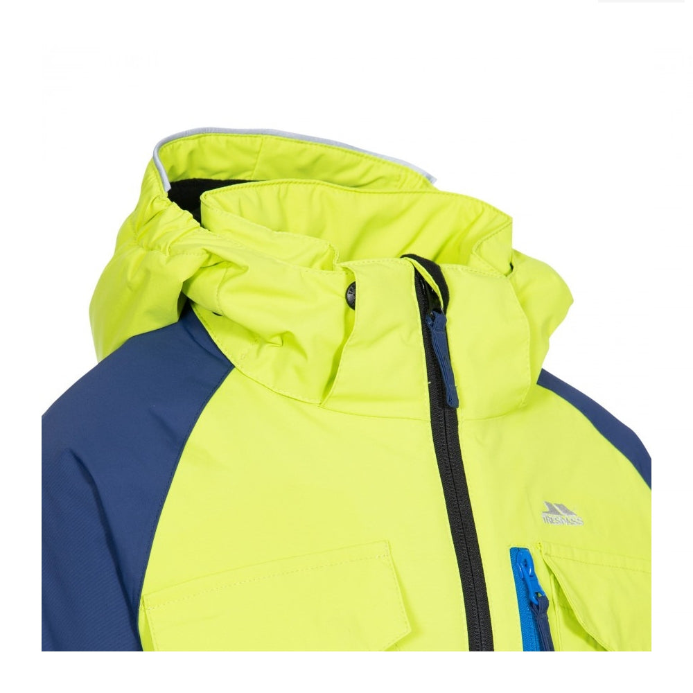 **Trespass Freebored Boys Jacket - Waterproof Winter Jacket for Toddlers (2-3 Years, Lime Green) - Perfect for Outdoor Play & Cold Weather**