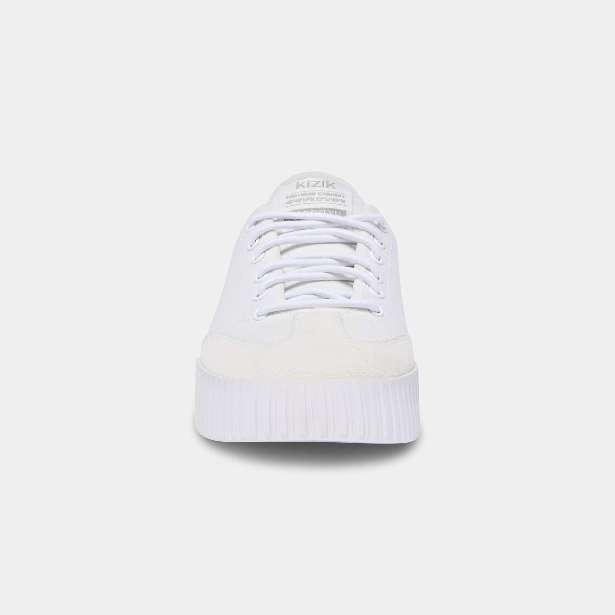 Women's Brooklyn Sneakers - Bright White Casual Shoes for Walking, Running & Everyday Wear | Comfortable & Stylish Footwear for Women