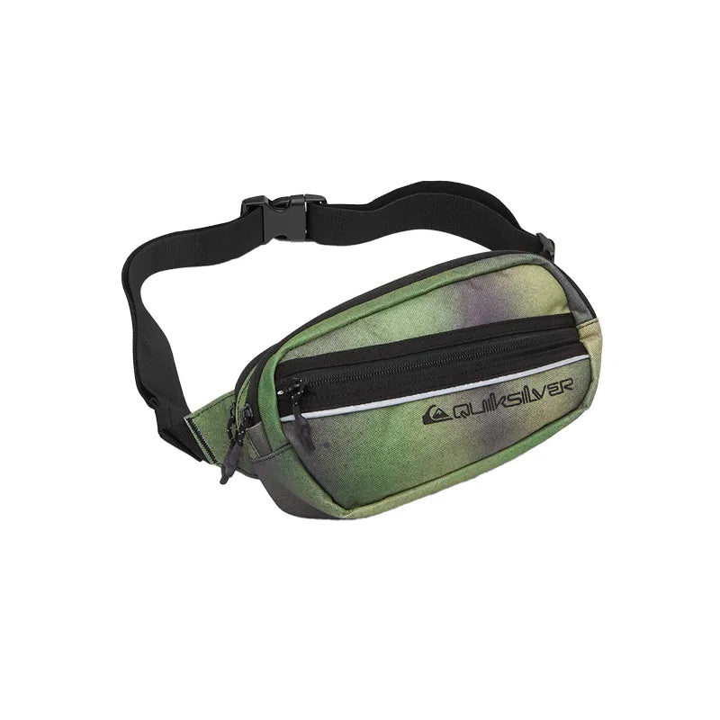 Quiksilver Jungler III Waist Pack - Worn Green, Durable & Water-Resistant for Hiking, Travel & Outdoor Adventures