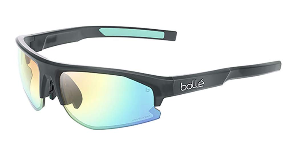 Bollé Bolt 2.0 S Oval Sunglasses for Men & Women - UV Protection Polarized Sports Sunglasses for Running, Cycling & Outdoor Activities