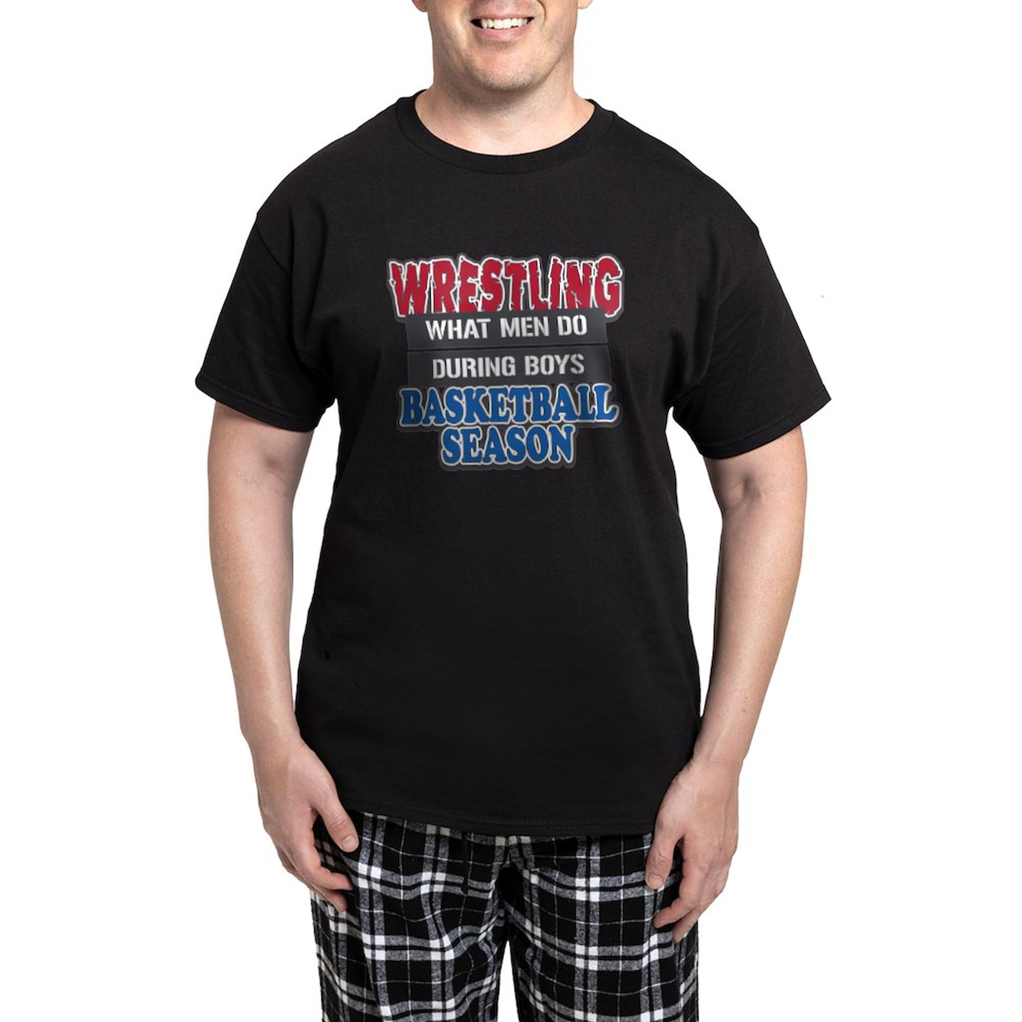 Men's Dark Novelty Pajama Set - Comfortable Sleepwear for Lounge & Sleep | Funny 'What Men Do' Printed PJs for Relaxing at Home