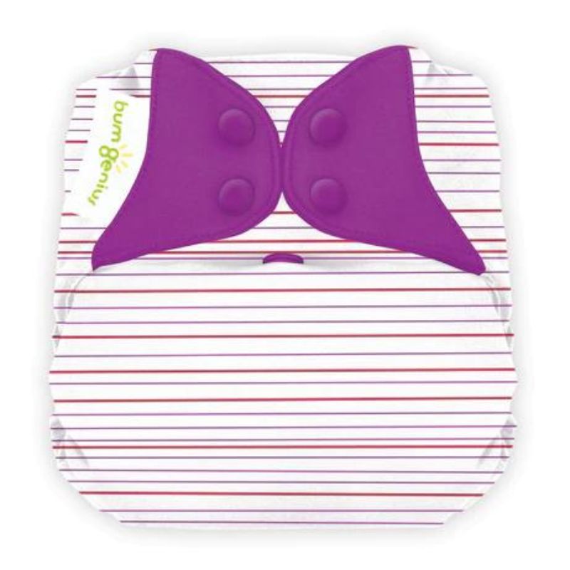 Elemental One Size All-in-One Cloth Diaper - Reusable, Adjustable & Eco-Friendly Baby Diapers for Newborn to Toddler | Perfect for Daycare, Travel & Overnight Use