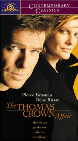 The Thomas Crown Affair [VHS] - Classic Crime Romance Movie - Perfect for Vintage Film Collectors & 90s Cinema Lovers