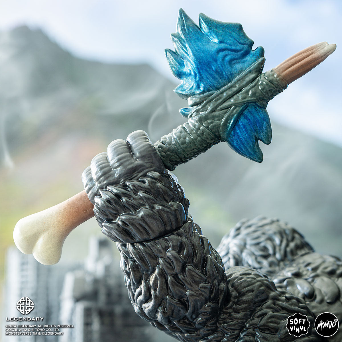Godzilla x Kong: The New Empire Kong Soft Vinyl Collectible Figure - Movie Merchandise for Fans & Collectors | Perfect for Display, Gifts, and Anime Collections