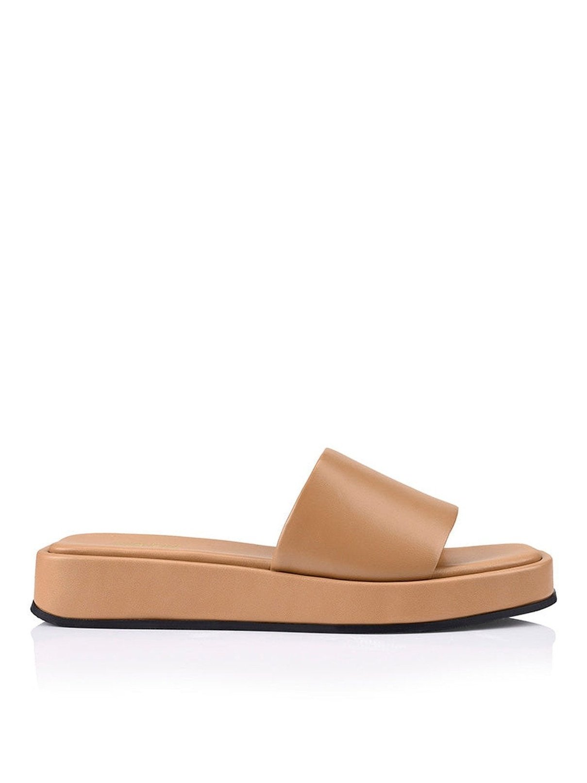 Morris Platform Sandals for Women - Soft Tan Comfortable Summer Beach Sandals | Perfect for Vacation, Walking, and Casual Outfits