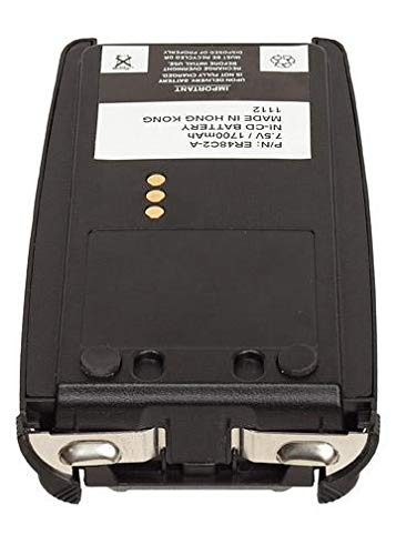 Rechargeable 7.5V 1700mAh Ni-CD Battery for Harris P5300 Two-Way Radio - Perfect for Emergency Communication, Security, and Outdoor Adventures