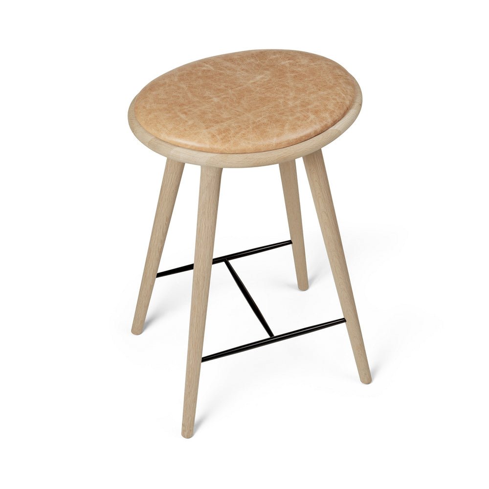 Modern High Stool by Mater - Adjustable Bar Stool for Kitchen Island, Breakfast Nook & Home Office - Durable & Stylish Dining Chair with Comfortable Seat