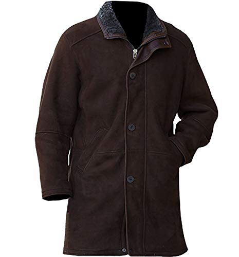 Brown Coat With Fleece Lining