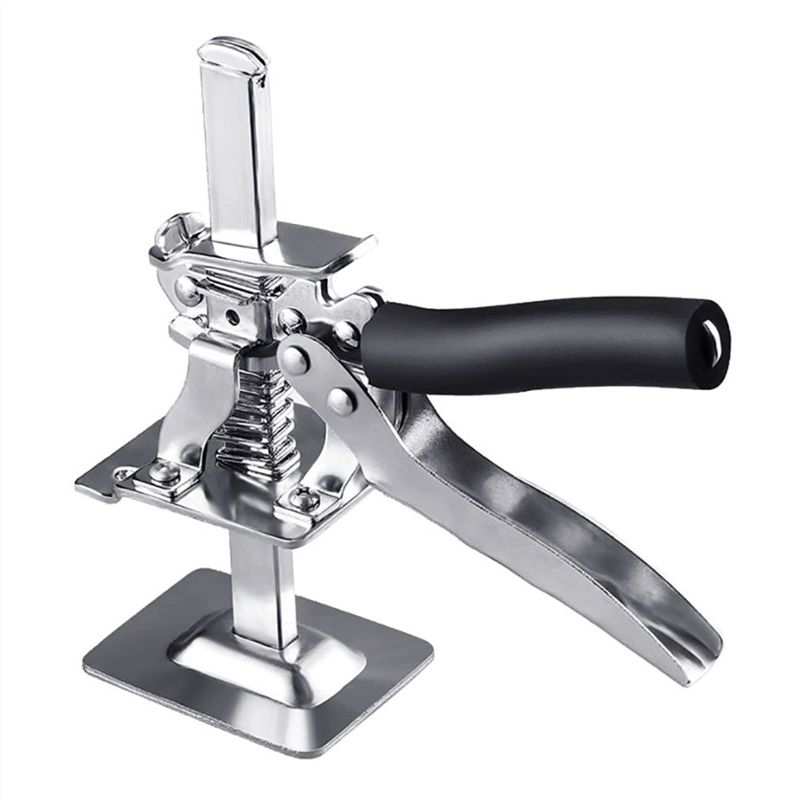 Stainless Steel Tile Leveling System - Precision Wall Tile Spacers & Height Regulators for Professional Installation - Perfect for DIY Home Renovation & Construction Projects