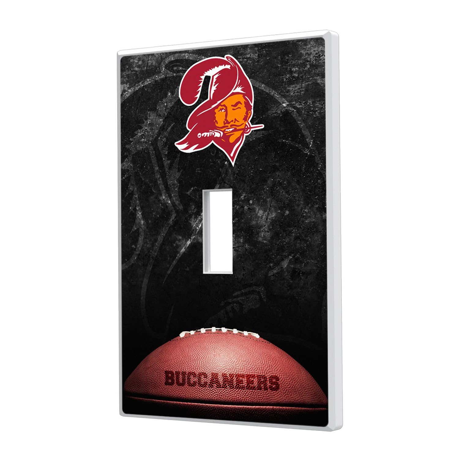 NFL Legendary Design Single Toggle Light Switch Plate Cover - Perfect for Game Room, Man Cave & Sports Themed Home Decor