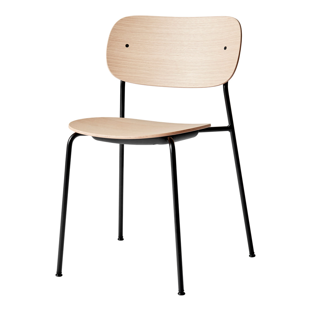 Modern Stackable Dining Chairs - Set of 4, Sturdy Metal Frame & Comfortable Seat - Perfect for Kitchen, Dining Room, Restaurant or Outdoor Patio Use