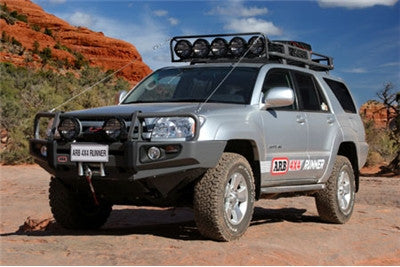 ARB Deluxe Front Bumper for 2003-2005 Toyota 4Runner - Heavy Duty Off-Road Protection & Winch Ready - Perfect for Trail Adventures & Rock Crawling