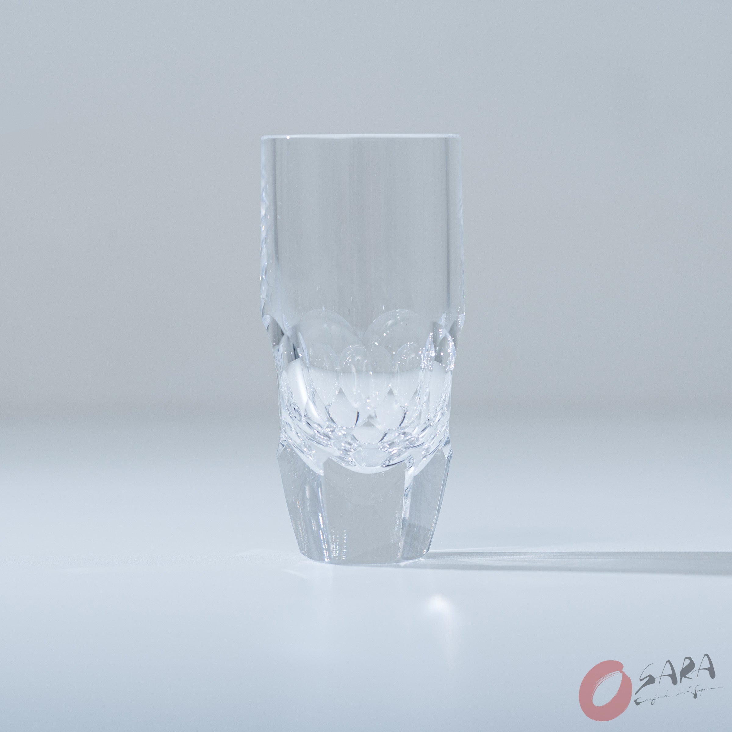 KAGAMI Japanese Handmade Crystal Shot Glass - 40ml, Elegant & Durable for Whiskey, Cocktails & Gifts | Perfect for Home Bar, Parties & Special Occasions