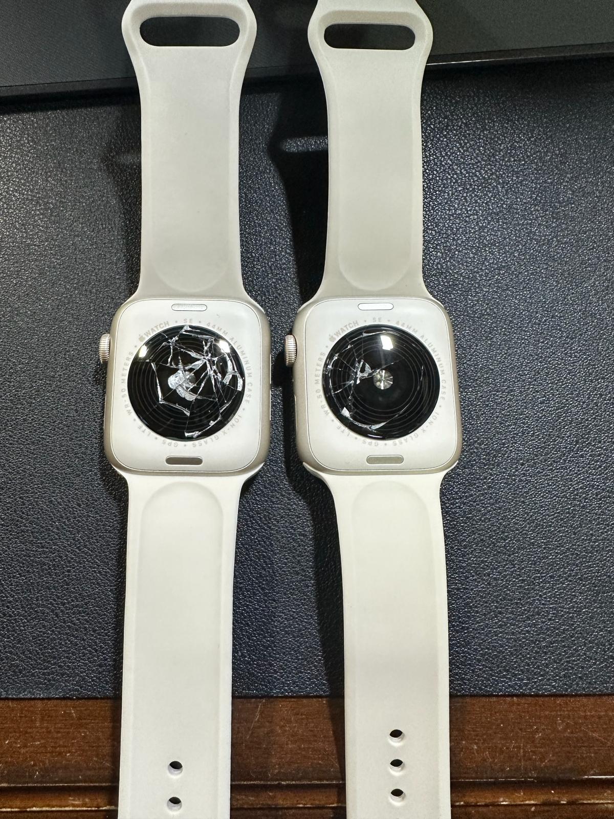 Apple Watch SE 2022 (44mm, GPS + Cellular) - Fully Unlocked Smartwatch with Aluminum Case, Starlight Color | Renewed Premium Quality | Perfect for Fitness Tracking, Notifications & Calls on the Go