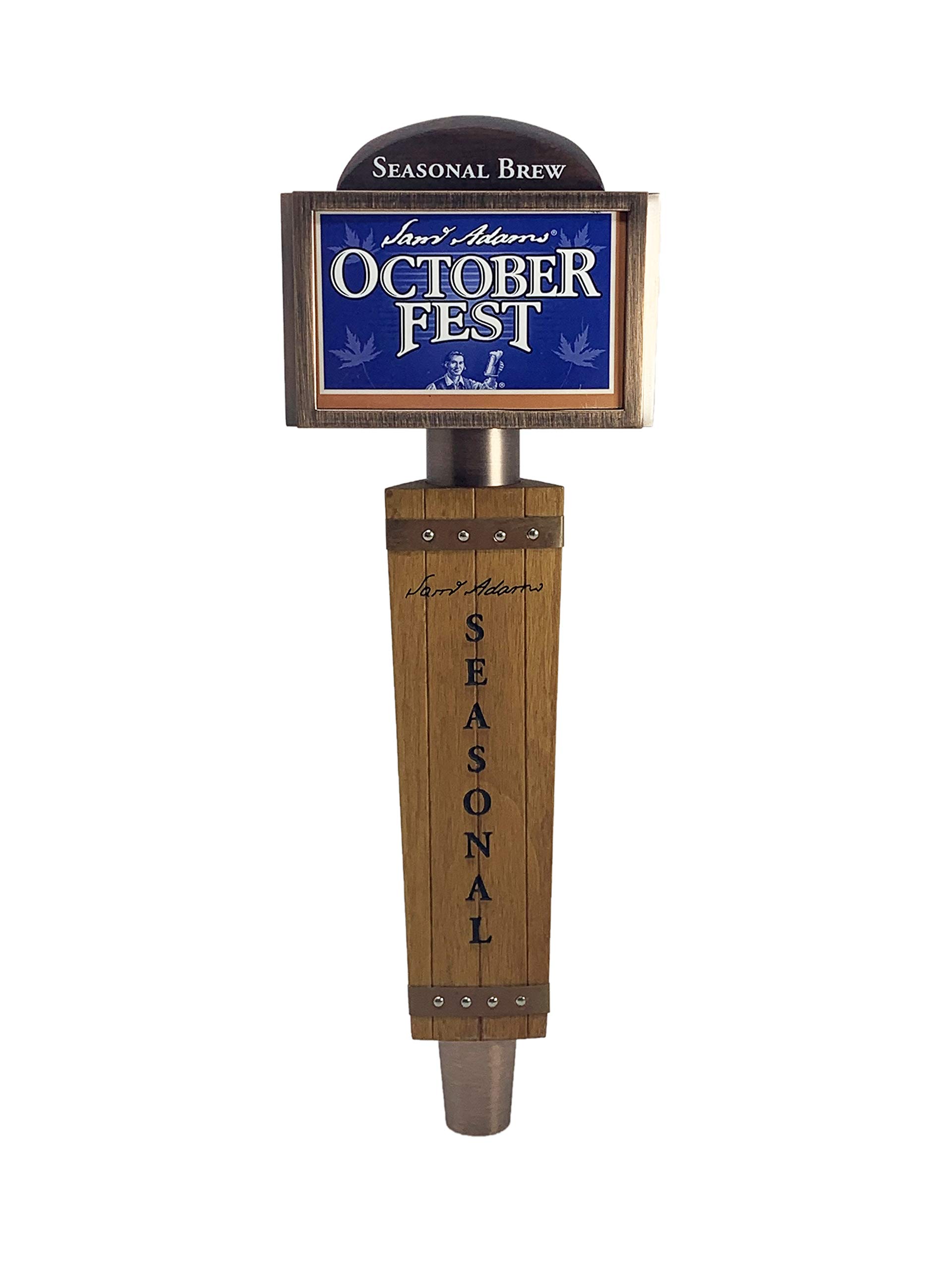 Sam Adams Mini Seasonal Beer Tap Handle - Perfect for Home Bars, Kegerators & Beer Enthusiasts | Durable & Stylish Draft Beer Accessory