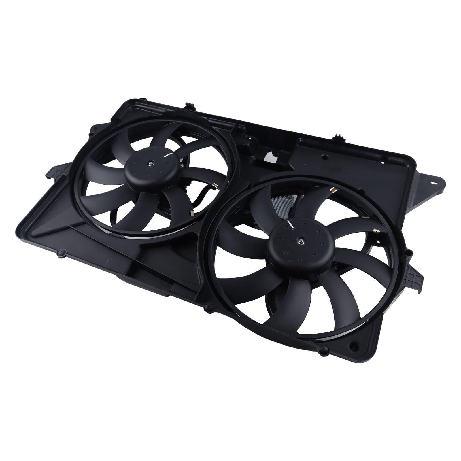 2009 Ford Flex V6 3.5L Engine Radiator Cooling Fan with Shroud & Controller Assembly - Replacement Part 8A8Z8C607A 621005 - Perfect for Overheating Prevention & Summer Driving