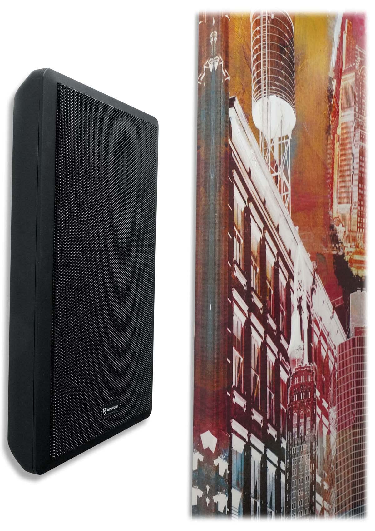 Rockville RockSlim Black Home Theater 5.25