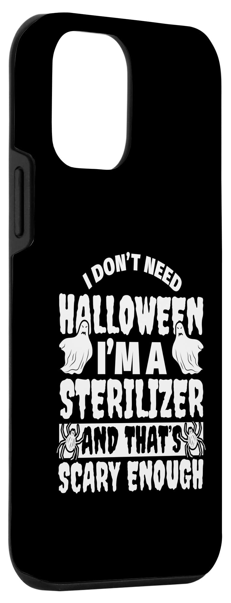 iPhone 12 Mini Sterilizer Case - Funny Halloween Design for Daily Protection