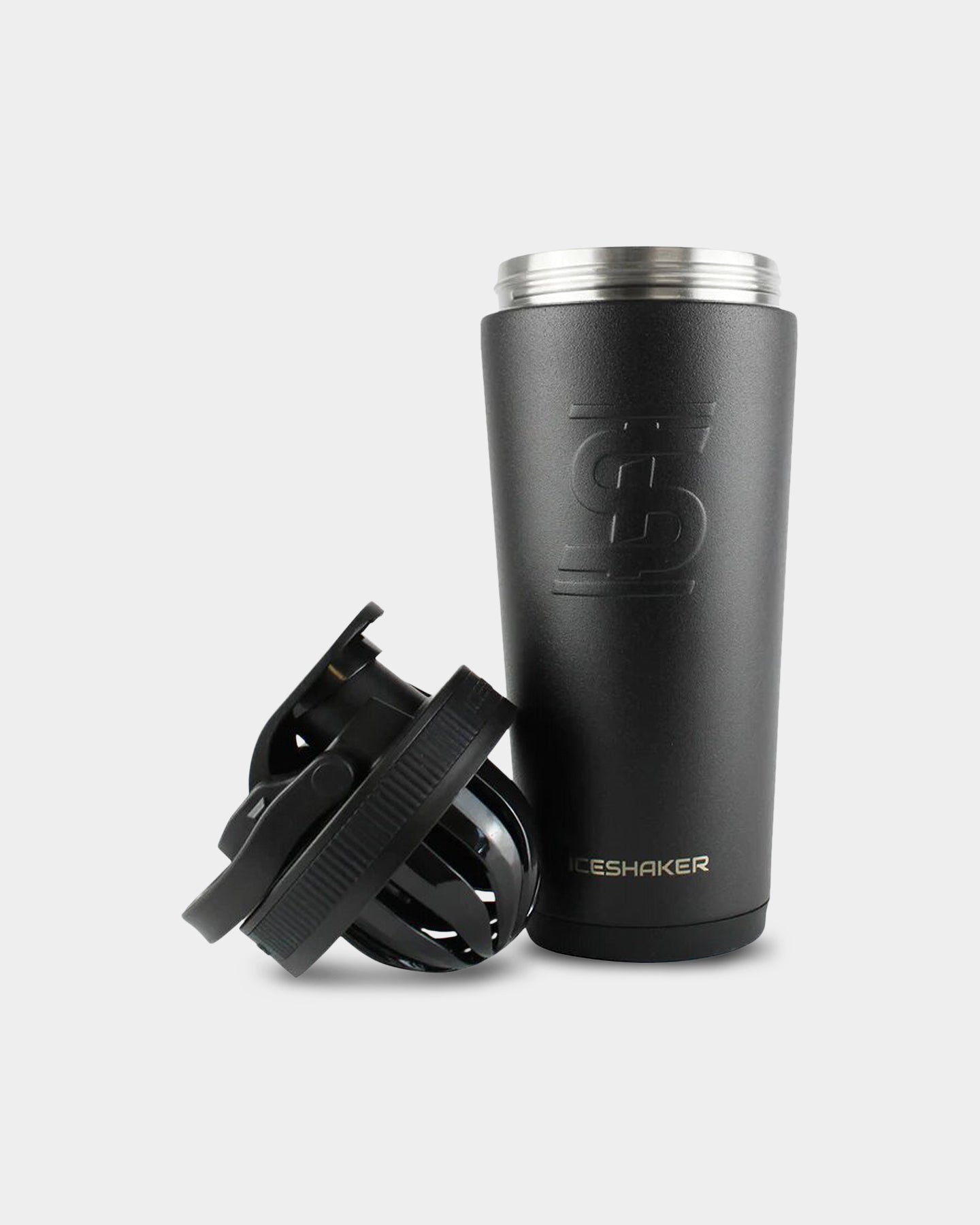 26oz Ice Shaker Protein Shaker Bottle - Leak Proof Workout Water Bottle for Gym, Fitness & Sports | BPA Free Stainless Steel Insulated Shaker Cup for Protein Drinks & Smoothies