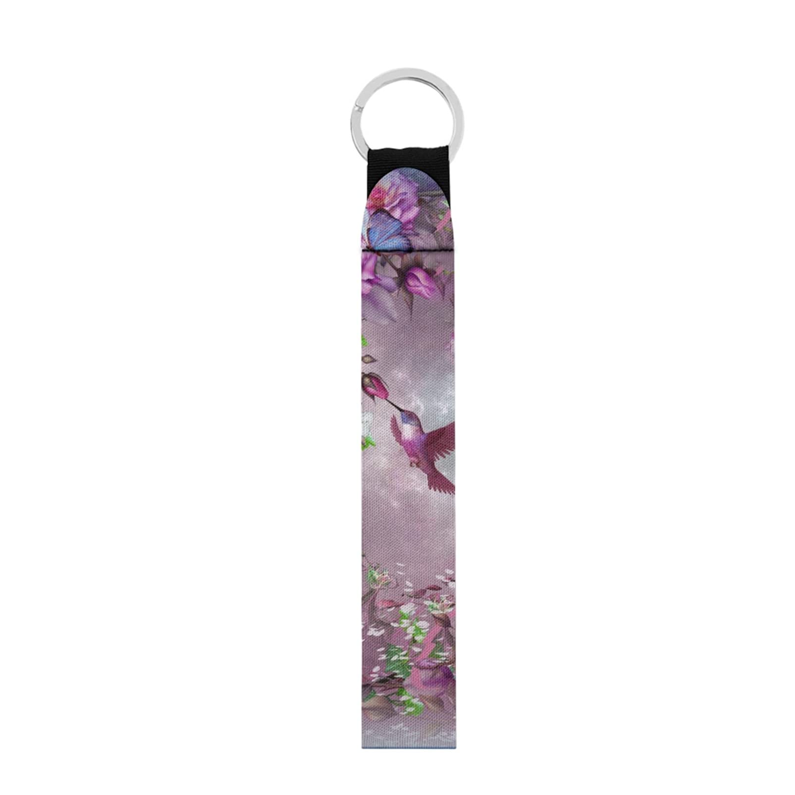 BYCHECAR Stylish Keychain Wristlet Strap - Fashionable Hand Wrist Lanyard Key Holder for Women & Girls | Perfect for Keys, ID Cards, and Small Essentials (Office, School, Travel, Shopping)