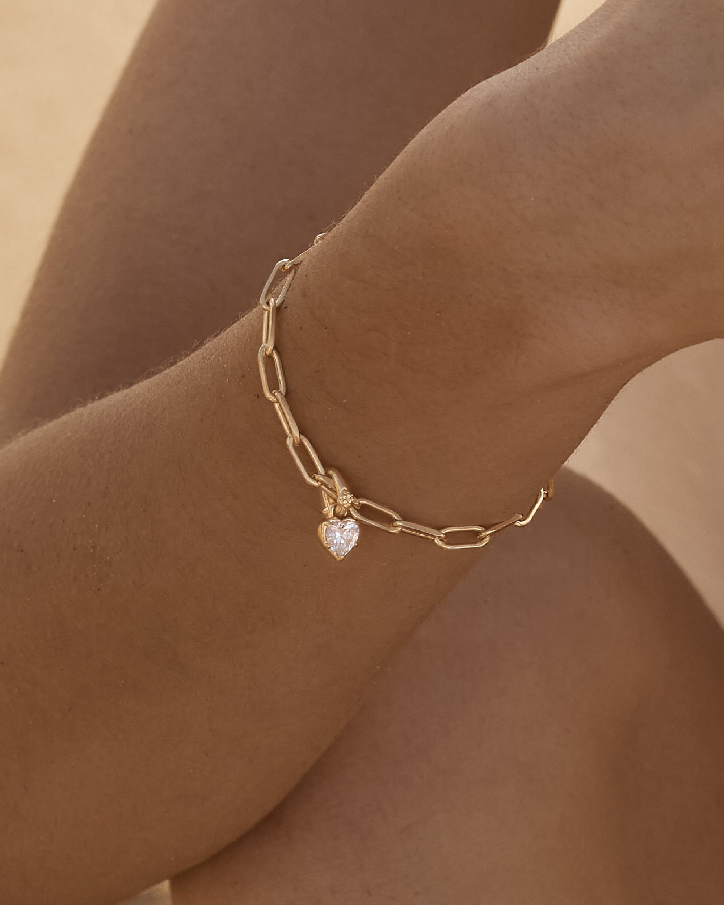 18K Gold Vermeil Fate Link Chain Bracelet for Women - Elegant Adjustable Jewelry Gift for Birthday, Anniversary & Special Occasions