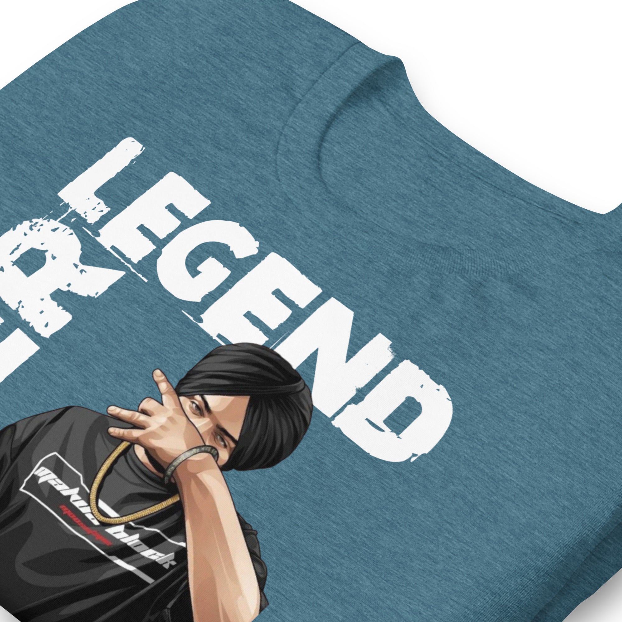 Sidhu Moosewala Legends Never Die Unisex T-Shirt - Comfortable Cotton Tee for Men & Women - Perfect for Concerts, Casual Wear & Fan Merchandise