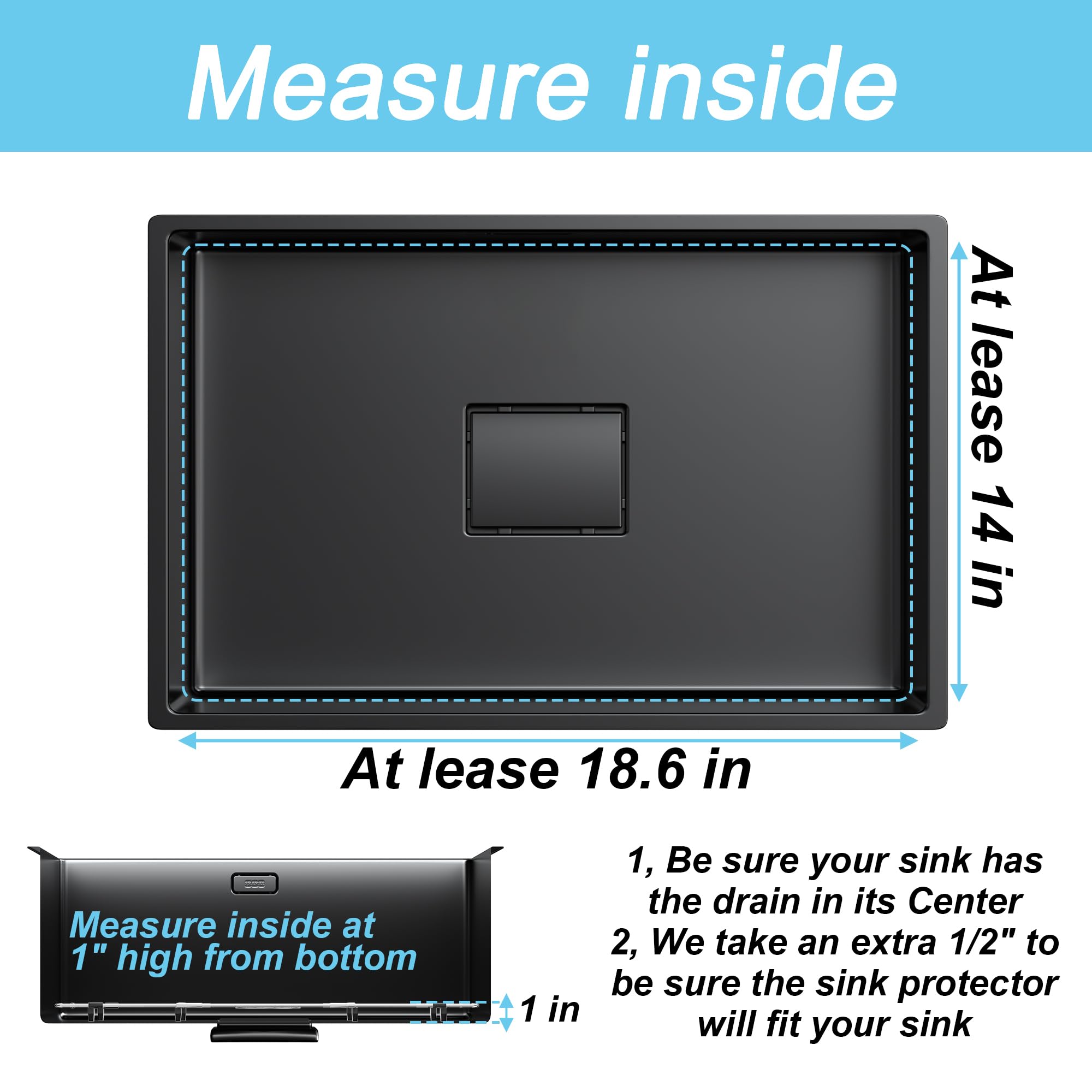 Stainless Steel Sink Grid Protector 18-1/8