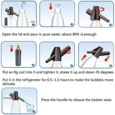 DIY Soda Maker Machine - Home Carbonation System for Sparkling Water & Soda with 8 Color Options (Purple) | Perfect for Parties, Healthy Drinks & Eco-Friendly Home Use
