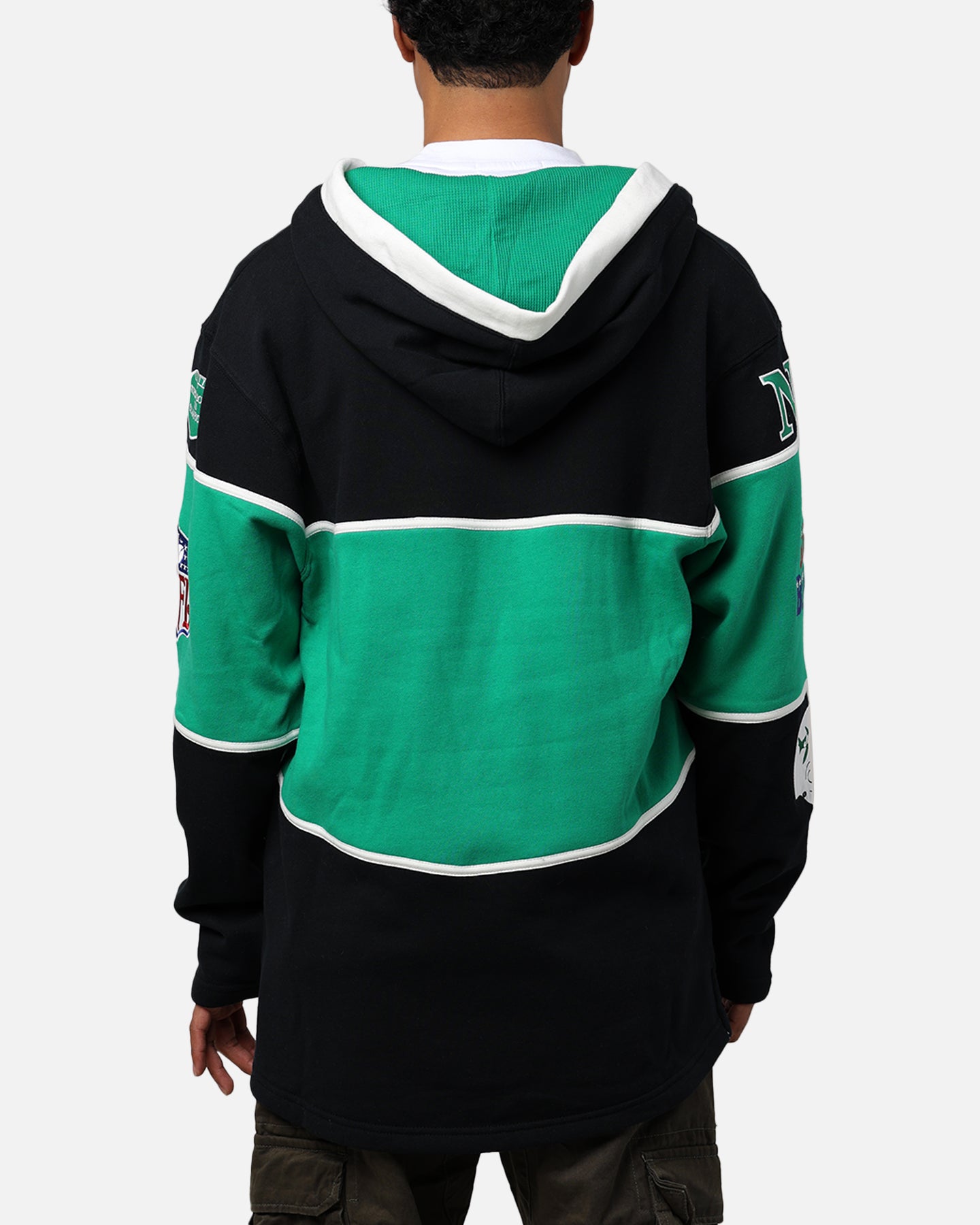 47 Brand New York Jets Super Bowl Gridiron Lacer Hoodie - Jet Black - NFL Fan Gear for Game Day & Cold Weather Wear