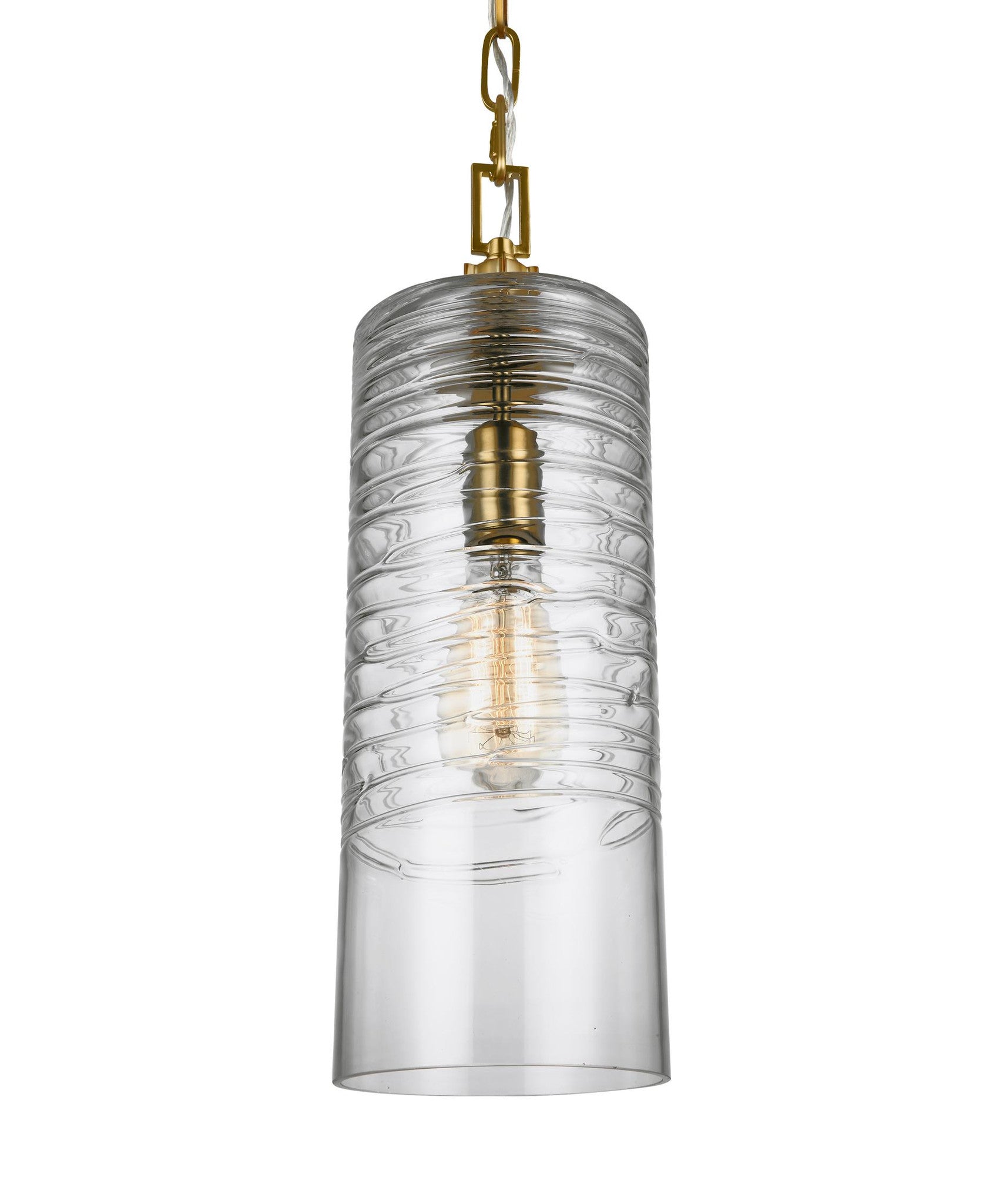 Draper Cylinder Pendant Light Fixture - Modern Industrial Ceiling Light for Dining Room, Kitchen, Living Room & Bedroom