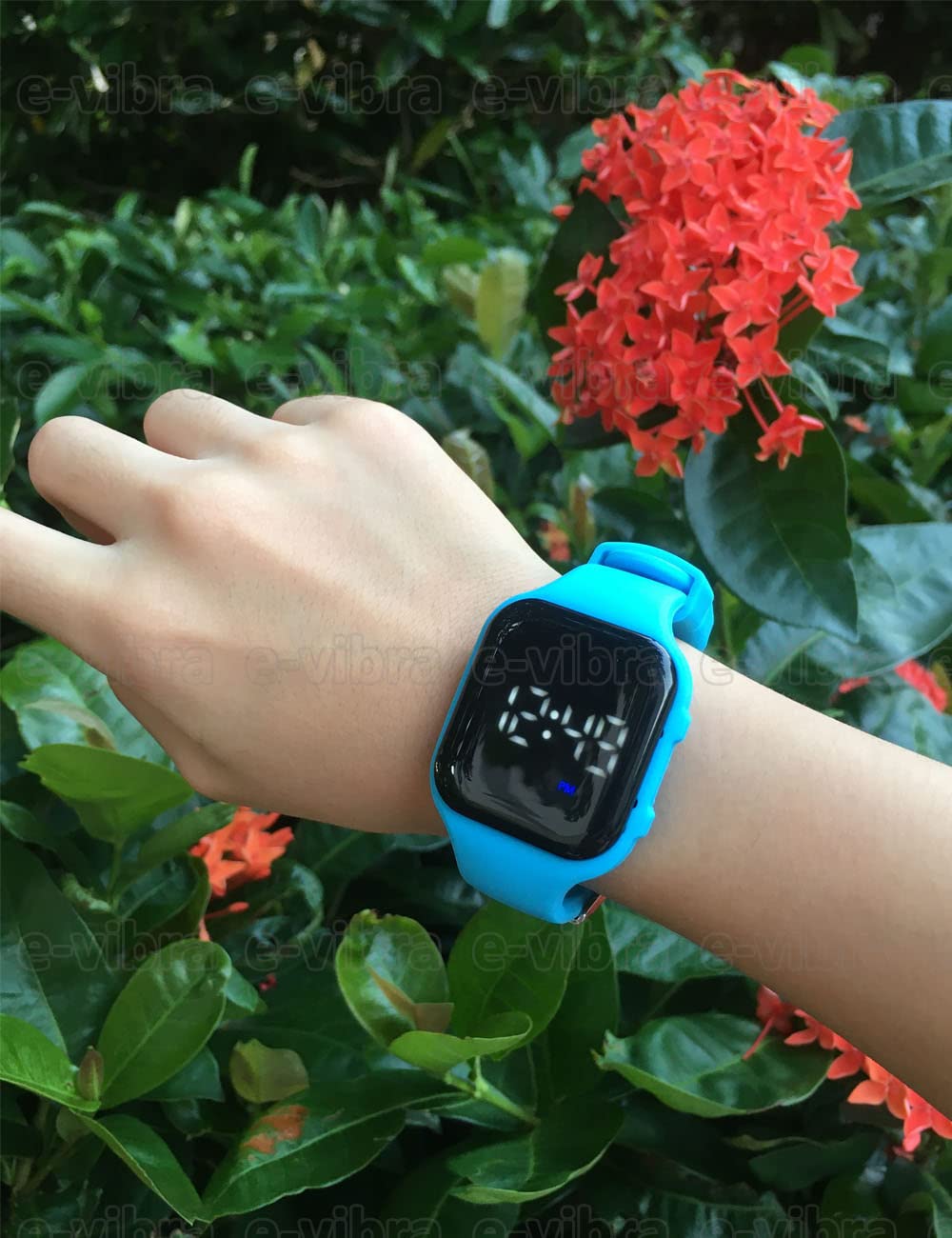**Vibrating Alarm Watch for Kids - Waterproof Potty Training Timer Watch with Medical Reminder, Silent Alarm & LED Display (Blue) - Perfect for Toilet Training, Medication Alerts & Daily Schedules**